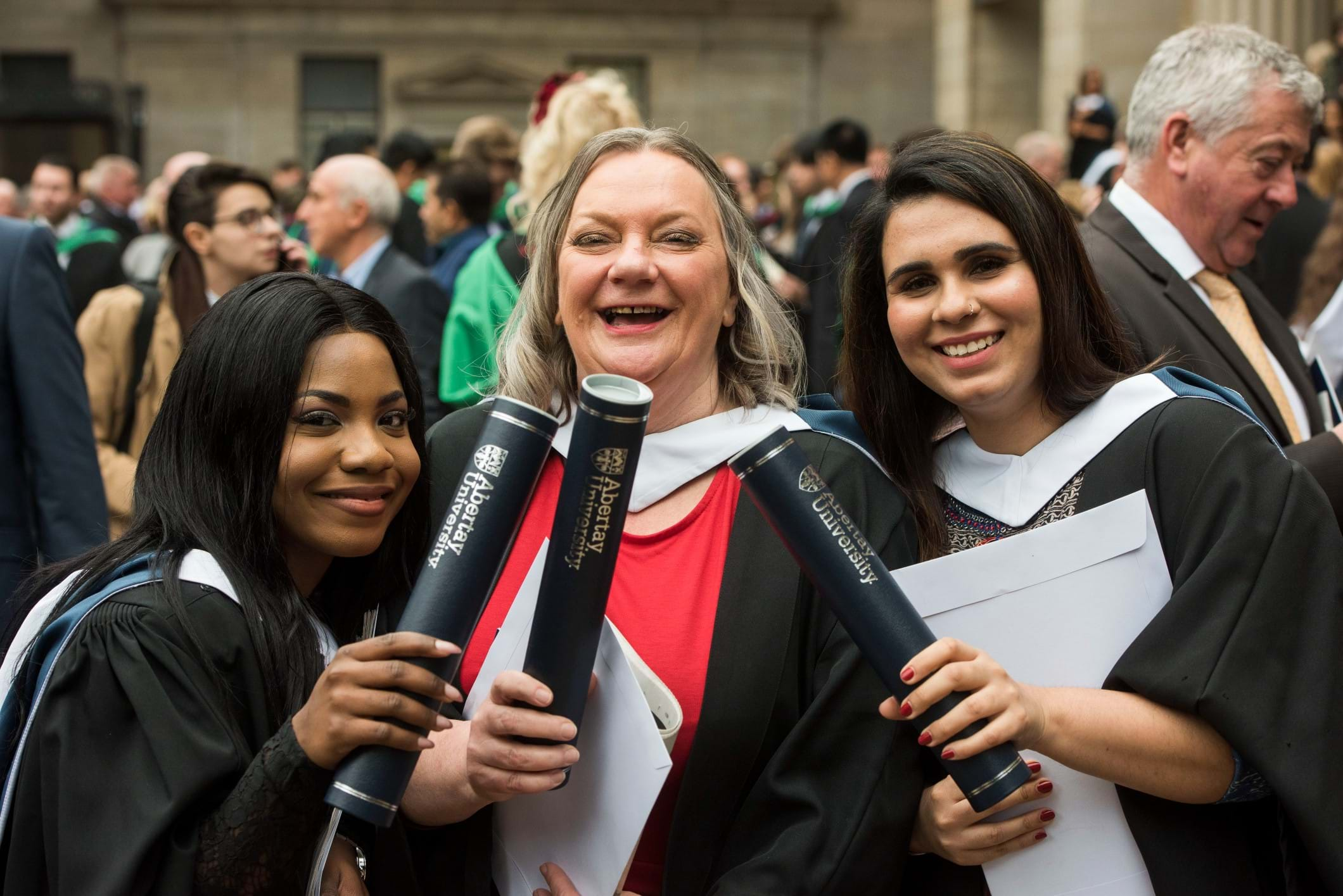 Students at Winter Graduation