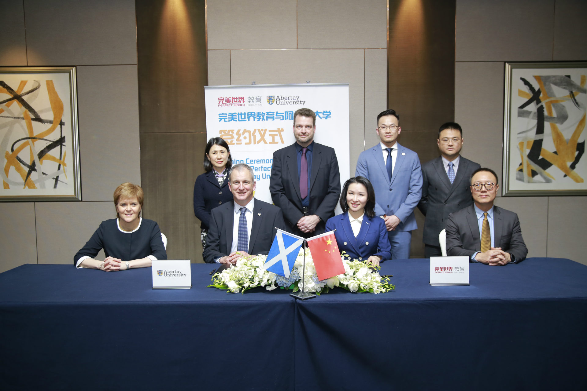 First Minister hails Abertay-China partnership