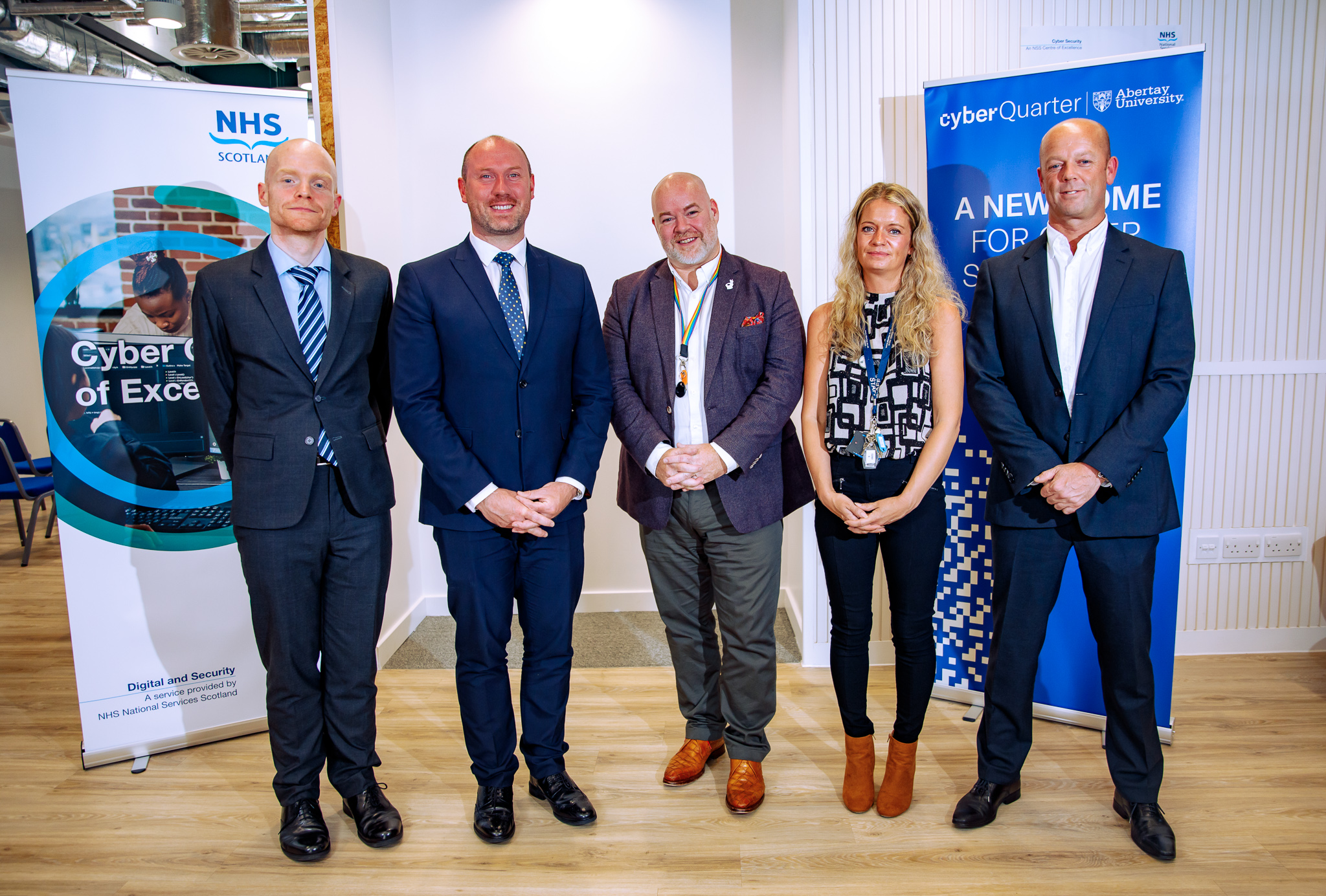 Neil Gray MSP toured the cyberQuarter and CCoE to meet teams at the heart of NHS Scotland's cybersecurity coordination