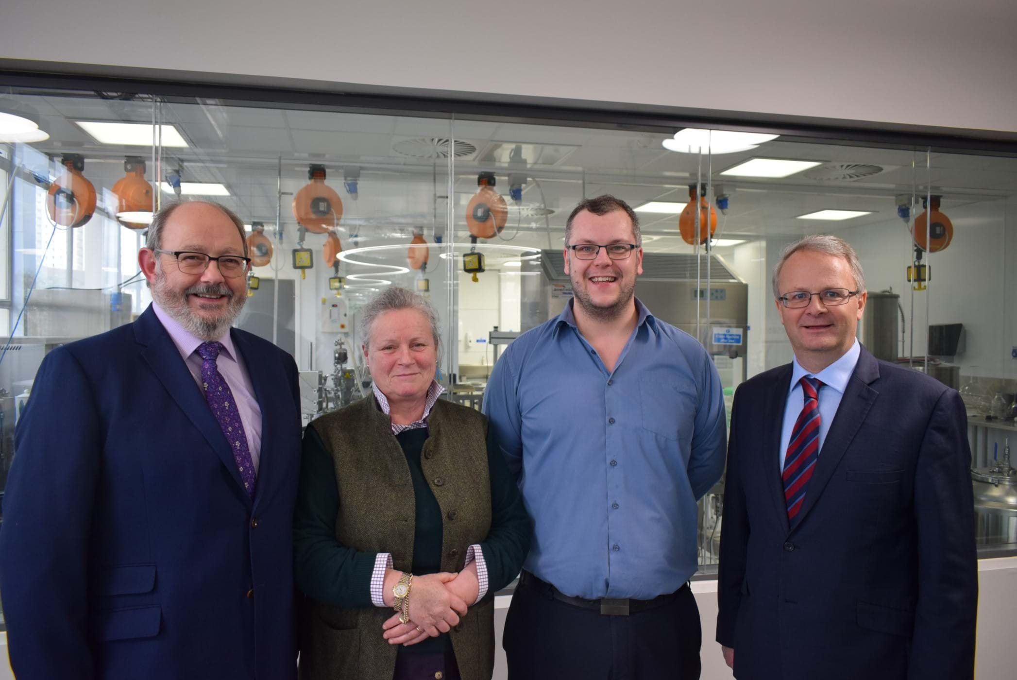 Fraser Hogg, Fiona Macphie, Jon Wilkin and Alastair Macphie