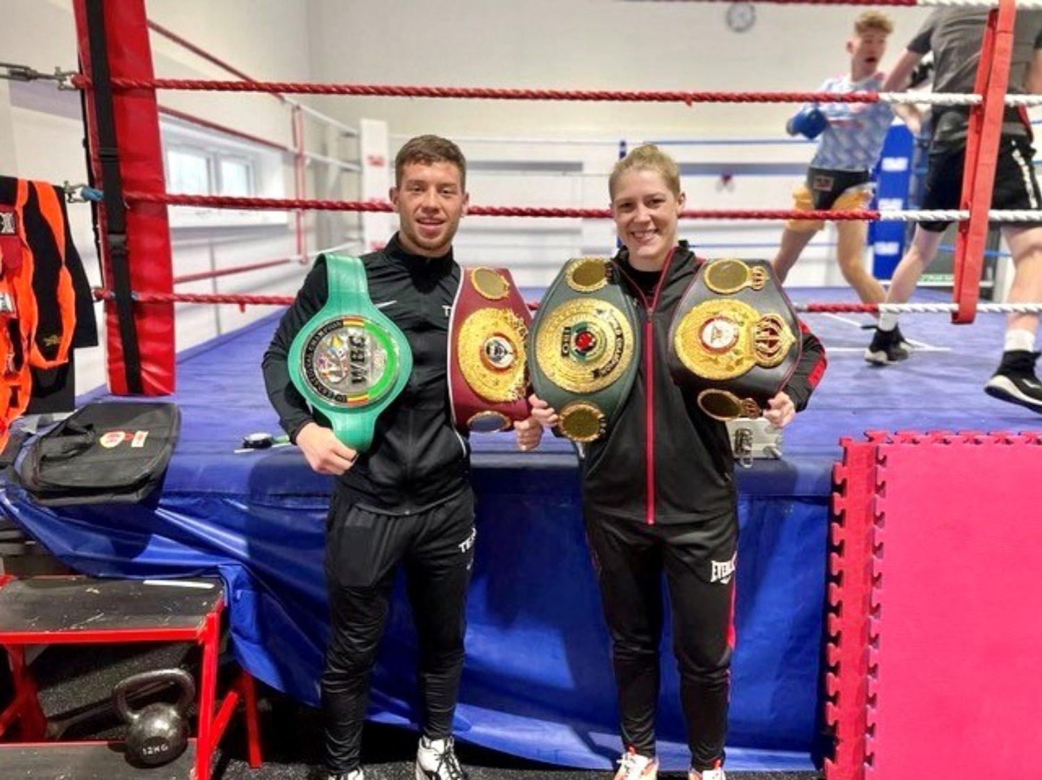 Scottish boxing world champions get out of the ring and into the lab for Abertay University training study