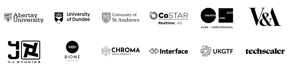 Tay Create partner logos: [Partner 1], [Partner 2], [Partner 3]